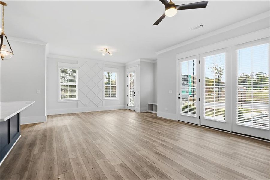 Spacious, unfurnished interior of a new home in , Braselton (Image 52).