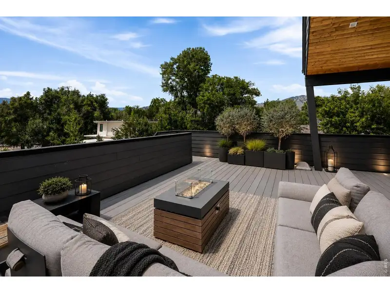 Exterior details and patio area of a home in , Boulder (Image 3). Exterior details and patio area of a home in , Boulder (Image 3).