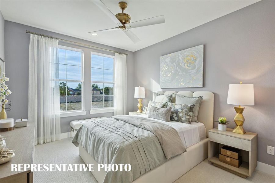 One of several nicely sized guest suites offered in our Stella floor plan! REPRESENTATIVE PHOTO One of several nicely sized guest suites offered in our Stella floor plan! REPRESENTATIVE PHOTO