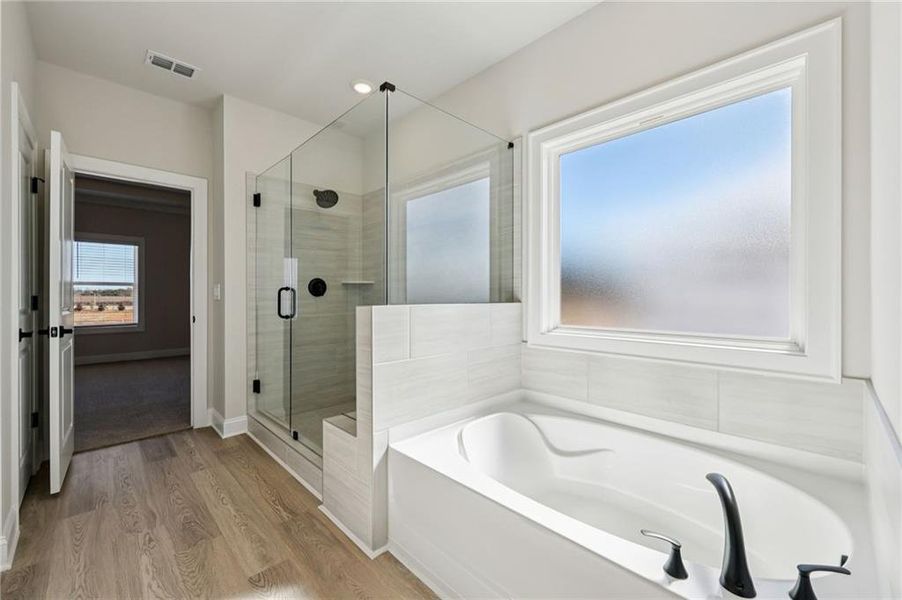 Furnished interior view inside a new home in River Pointe, Monroe (Image 14).