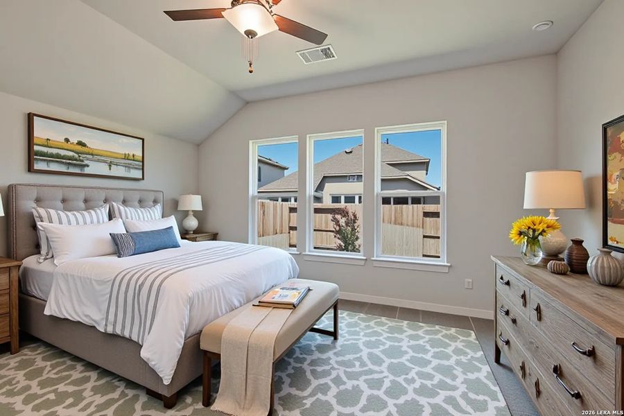 Furnished interior view inside a new home in Veramendi, New Braunfels (Image 10).