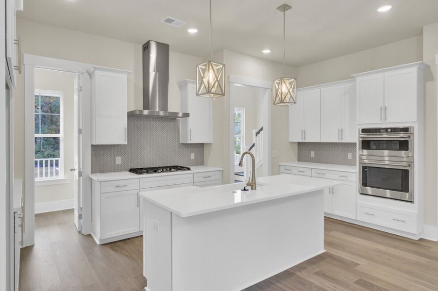 Furnished interior view inside a new home in Indigo Grove Single Family Homes, Johns Island (Image 12).