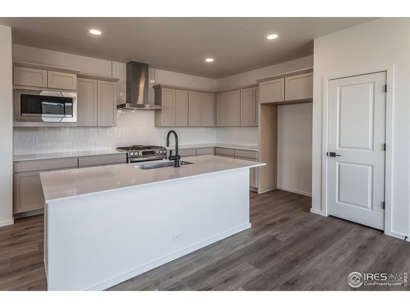 Furnished interior view inside a new home in , Timnath (Image 8).