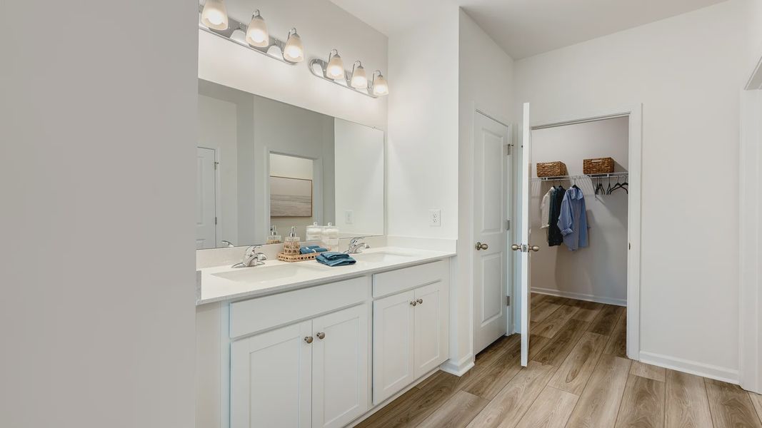 Furnished interior view inside a new home in Ridgewood, Shelbyville (Image 30). Furnished interior view inside a new home in Ridgewood, Shelbyville (Image 30).