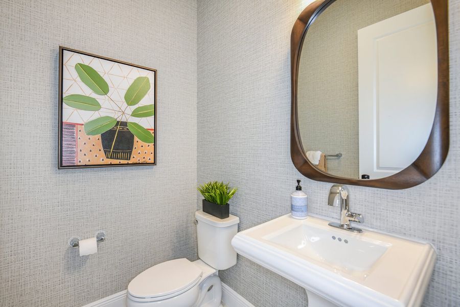 Furnished interior view inside a new home in Grand Park, Sarasota (Image 19).