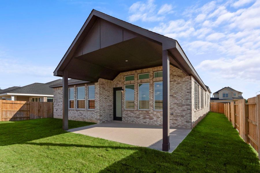Exterior details and patio area of a home in Attwater, Waller (Image 4). Exterior details and patio area of a home in Attwater, Waller (Image 4).
