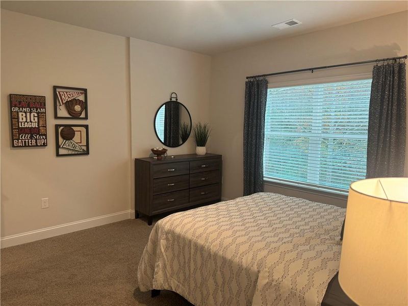 Furnished interior view inside a new home in The Fields of Walnut Creek, Pendergrass (Image 12).