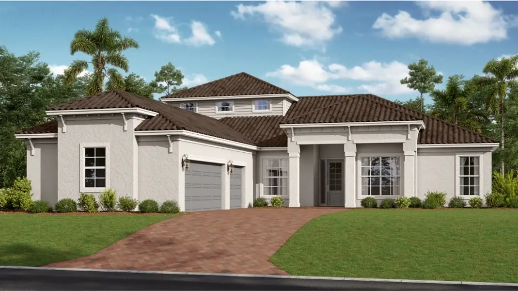 Vista WildBlue Estate Homes The Napoli Grande Elevation E