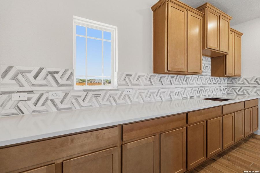 Furnished interior view inside a new home in Alamo Estates, San Antonio (Image 6).