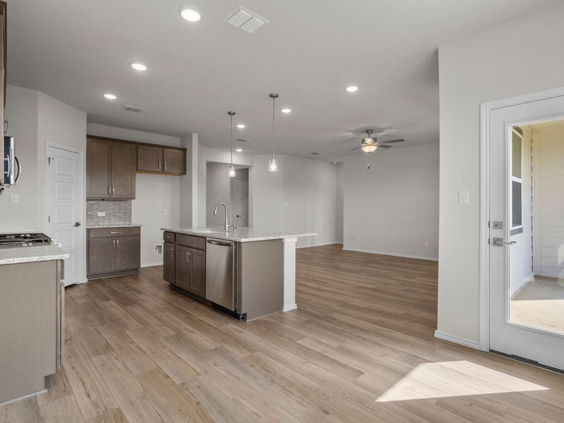 Furnished interior view inside a new home in Meadow Ridge Estates, Josephine (Image 9).