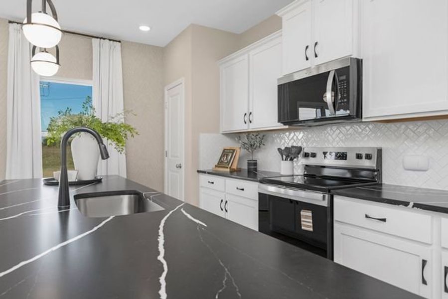Representative furnished interior of a home built from the Alder by True Homes in Shay Crossing, Salisbury (Image 6).