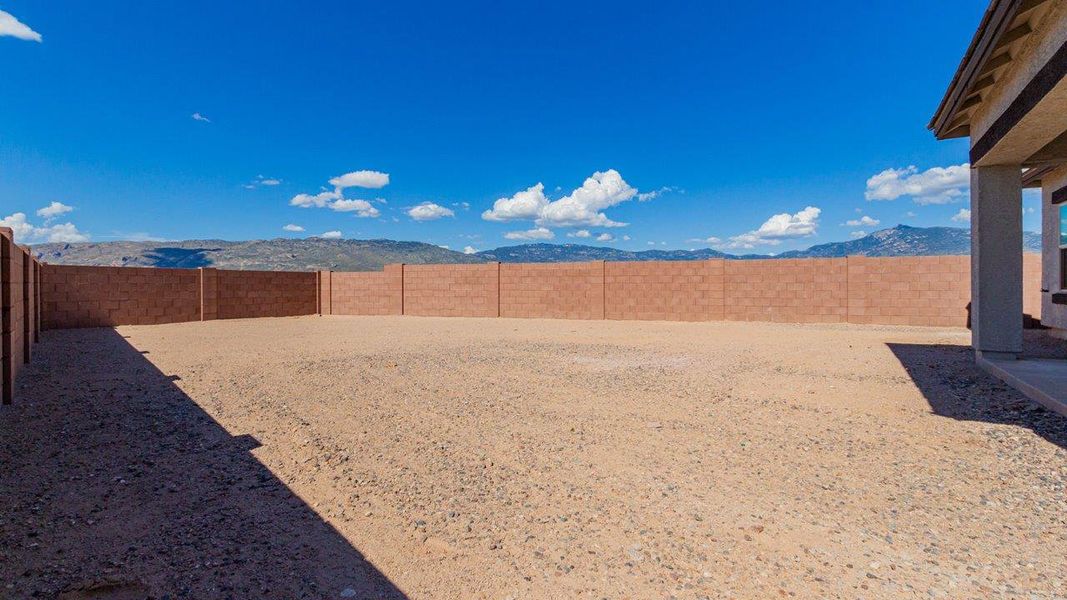 Representative exterior photo of a completed home built from the River by D.R. Horton in The Oasis at Rocking K, Vail, AZ (Image 18).
