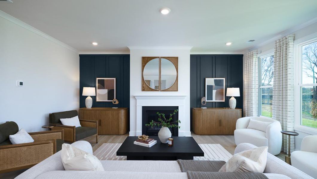 Furnished interior view inside a new home in Westport, York (Image 16).