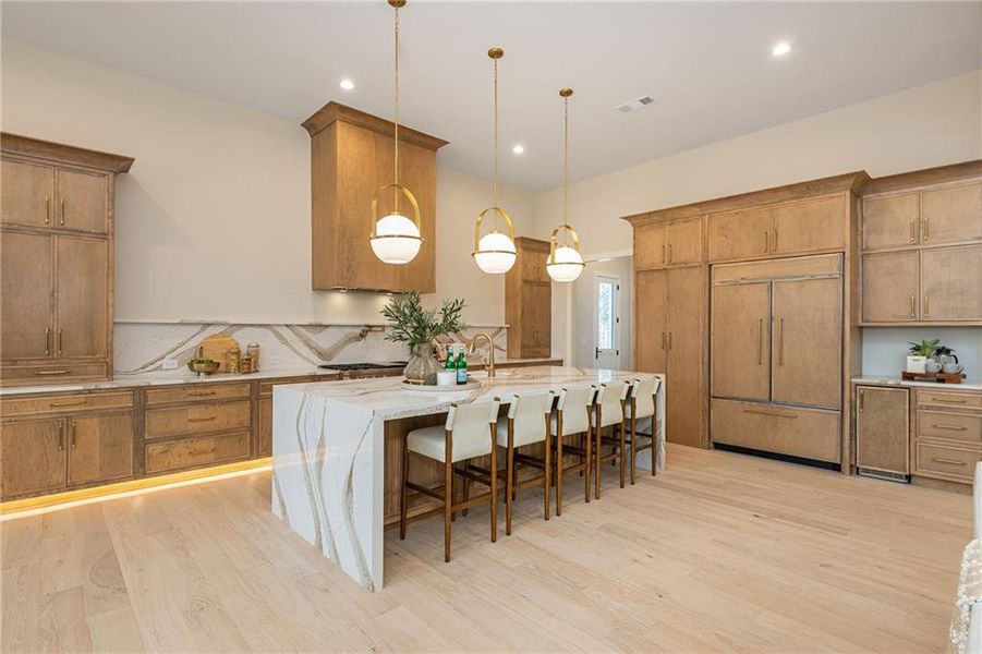 Furnished interior view inside a new home in , Alpharetta (Image 11).