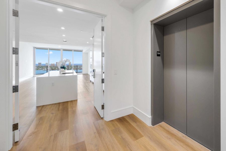 Private Elevator Foyer