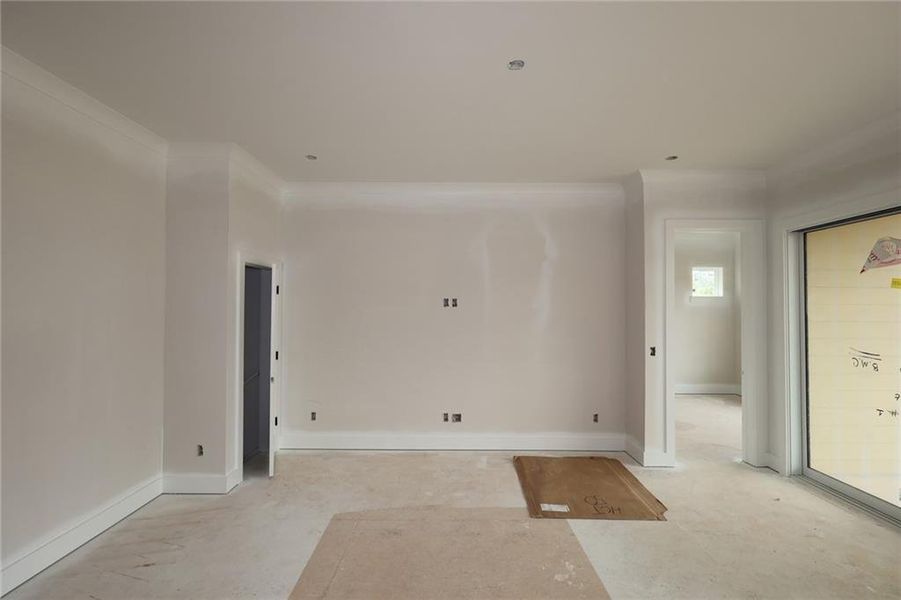 In-progress construction of a new home in Havencroft, Woodstock, GA (Image 7).