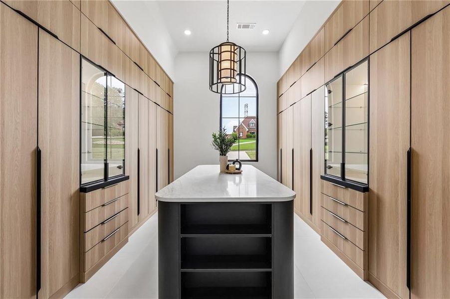 Furnished interior view inside a new home in , Flowery Branch (Image 17).