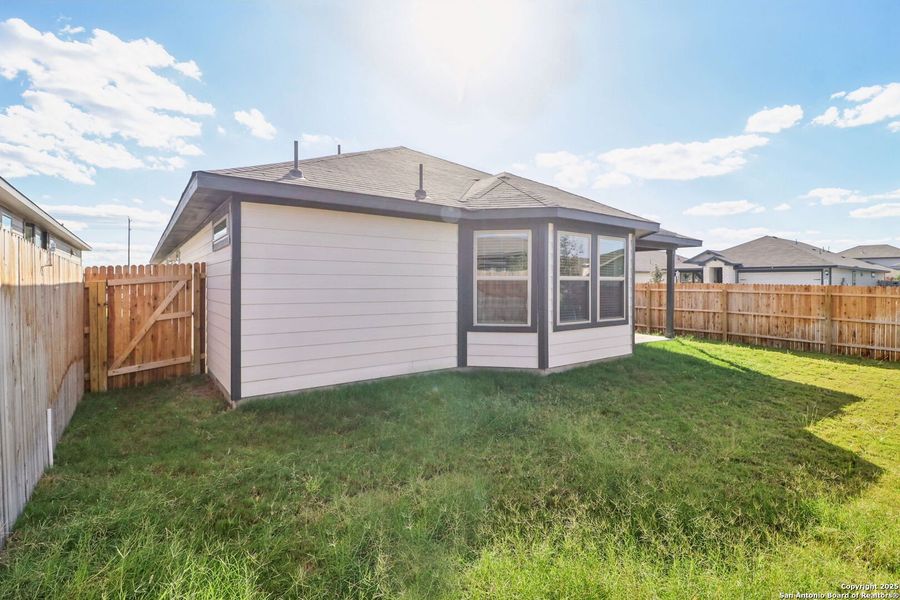 Exterior details and patio area of a home in Catalina, Converse (Image 24). Exterior details and patio area of a home in Catalina, Converse (Image 24).