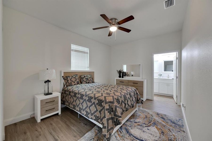 Furnished interior view inside a new home in , Tampa (Image 39).