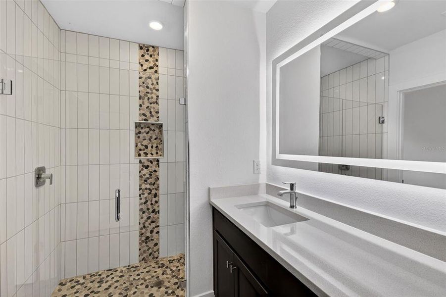 Furnished interior view inside a new home in , Port Charlotte (Image 8).