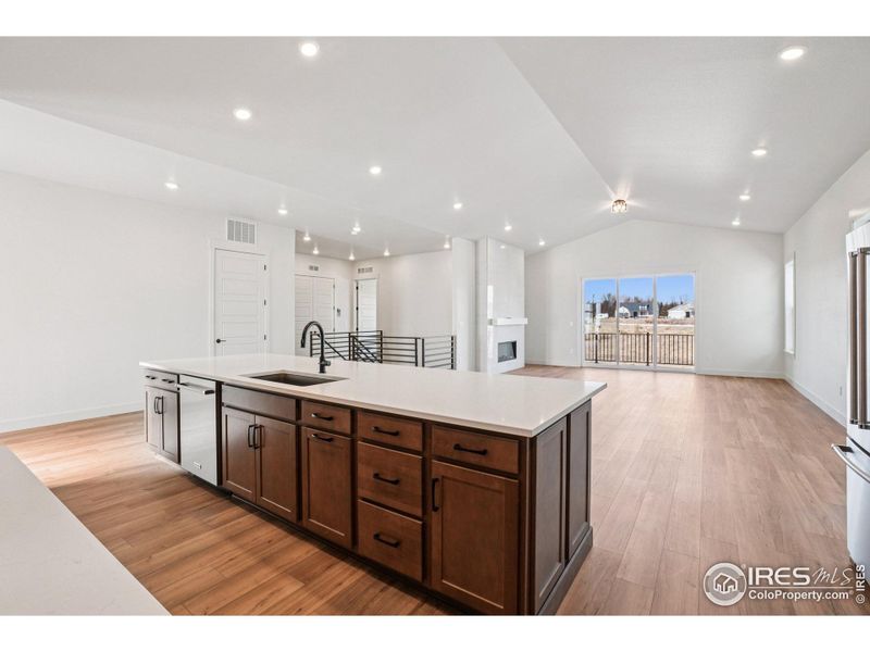 Furnished interior view inside a new home in , Fort Collins (Image 15).