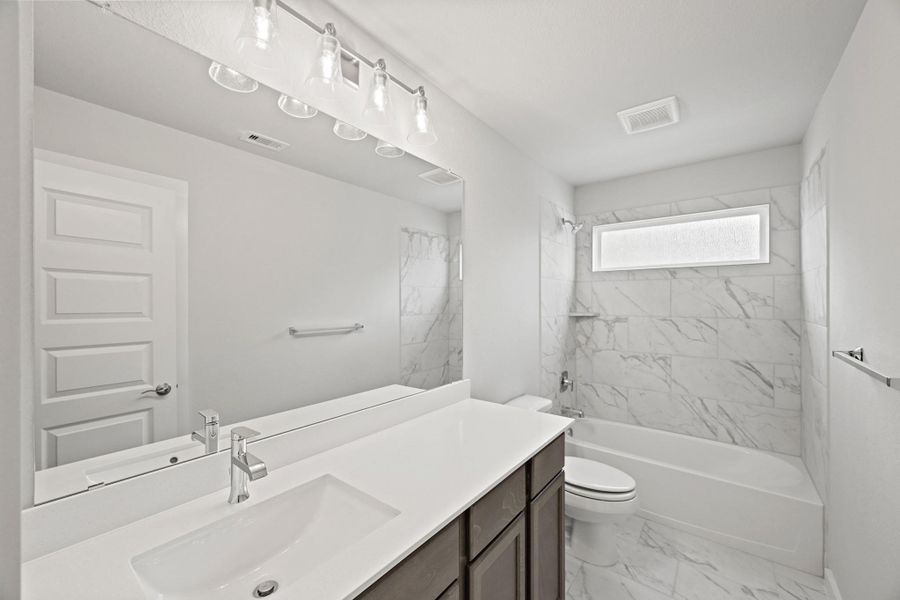 Furnished interior view inside a new home in Barton Creek Ranch, Conroe (Image 2). Furnished interior view inside a new home in Barton Creek Ranch, Conroe (Image 2).