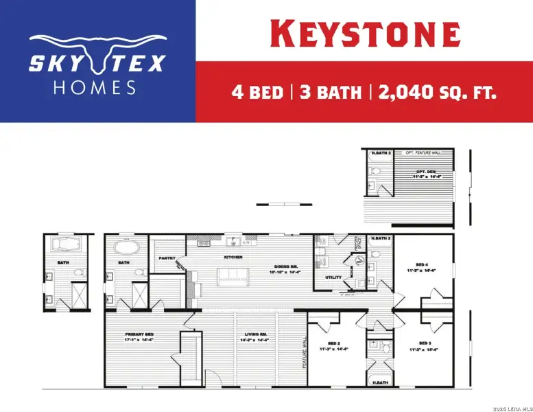 2D floor plan layout of this home in , Somerset, TX (Image 3).
