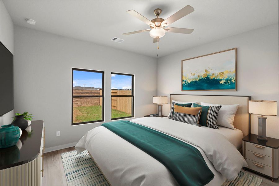 Furnished interior view inside a new home in Cypress Green, Hockley (Image 8).