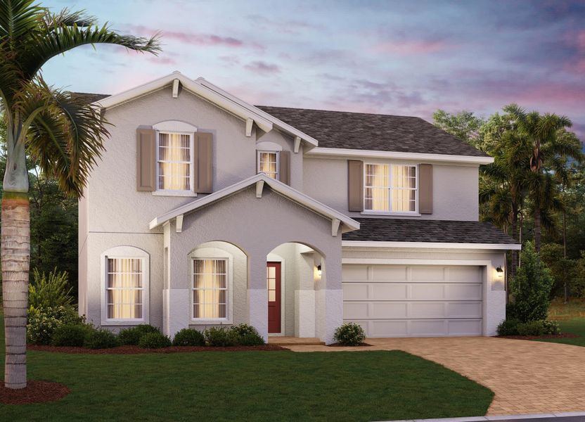 Newcastle | Harrell Oaks in Orlando, FL by Landsea Homes