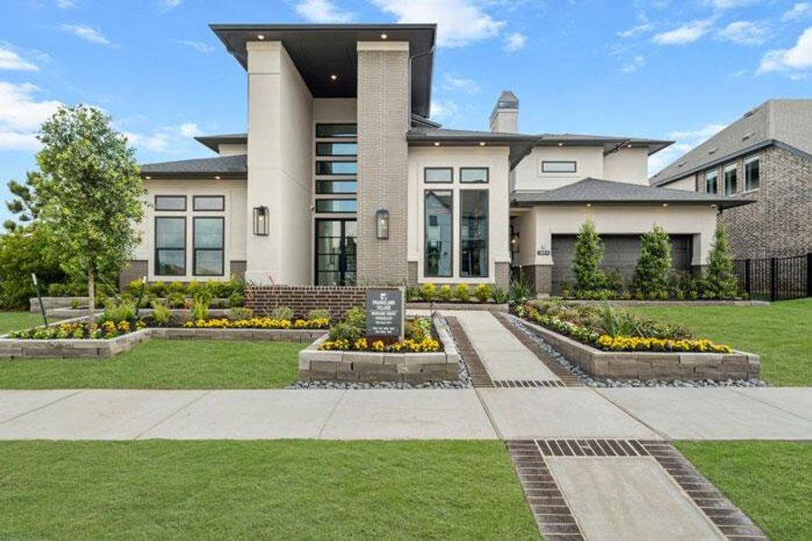 Representative image of the Versailles exterior by Newmark Homes.