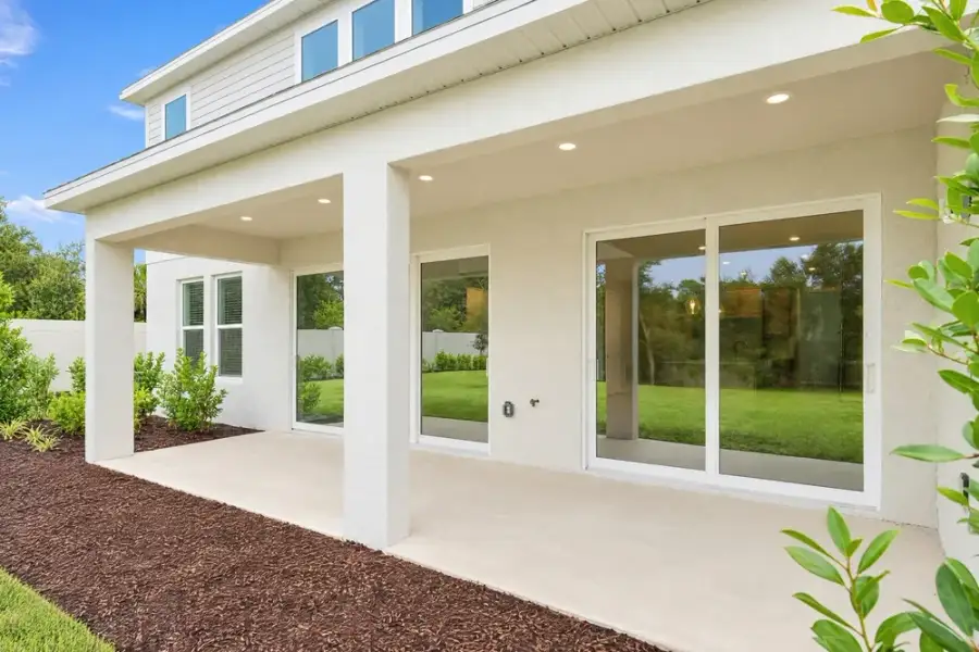 Representative exterior details of a home built from the Tybee by Taylor Morrison in Azure at Solaeris, Port St. Lucie (Image 4).