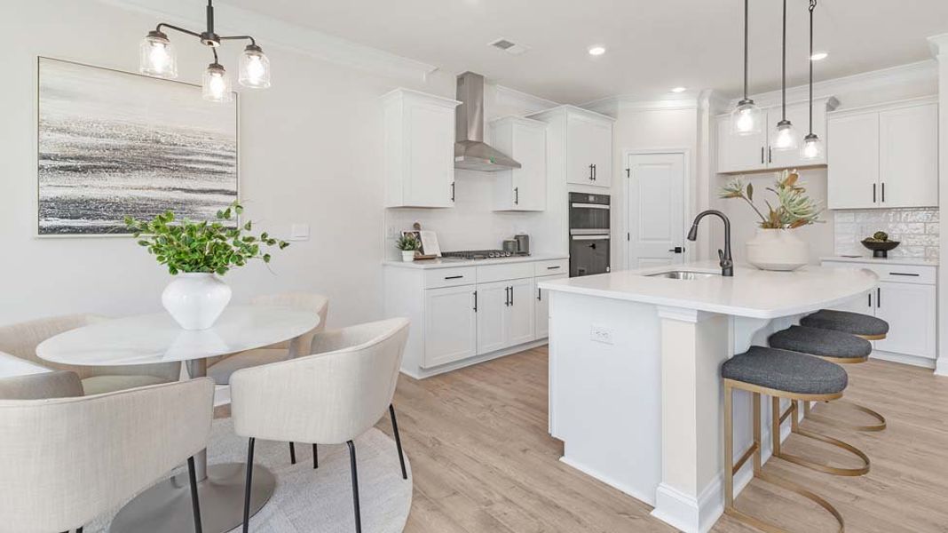 Furnished interior view inside a new home in Sylvan Creek, Denver (Image 4).