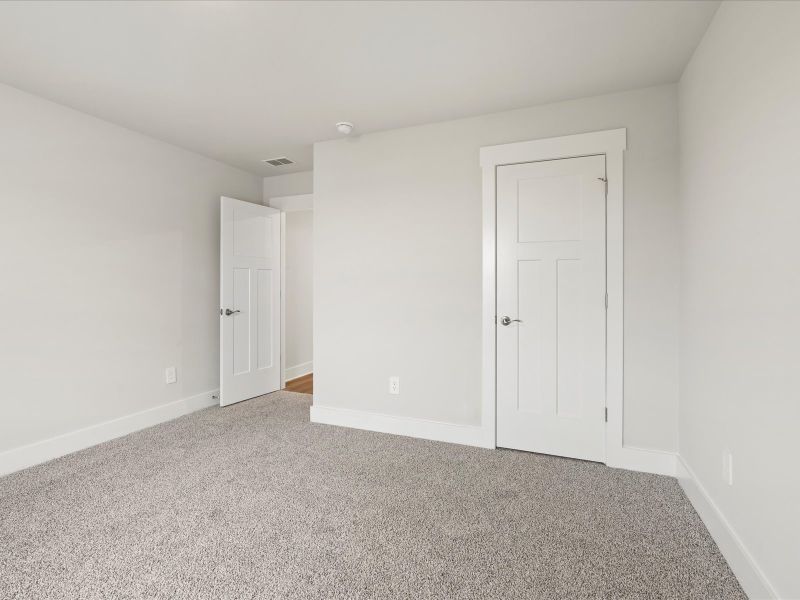Spacious, unfurnished interior of a new home in Cedar Shoals - Signature Collection, Piedmont (Image 38). Spacious, unfurnished interior of a new home in Cedar Shoals - Signature Collection, Piedmont (Image 38).