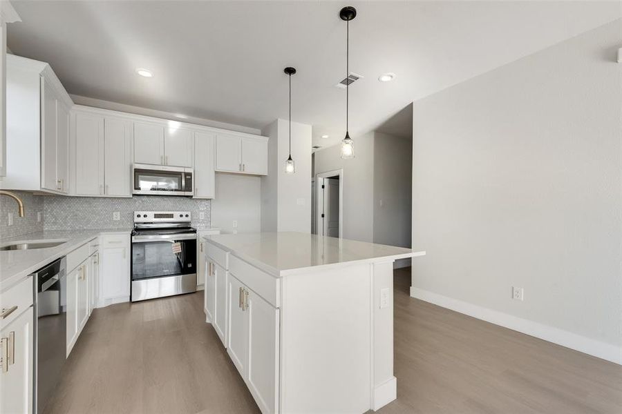 Furnished interior view inside a new home in , Forney (Image 7).