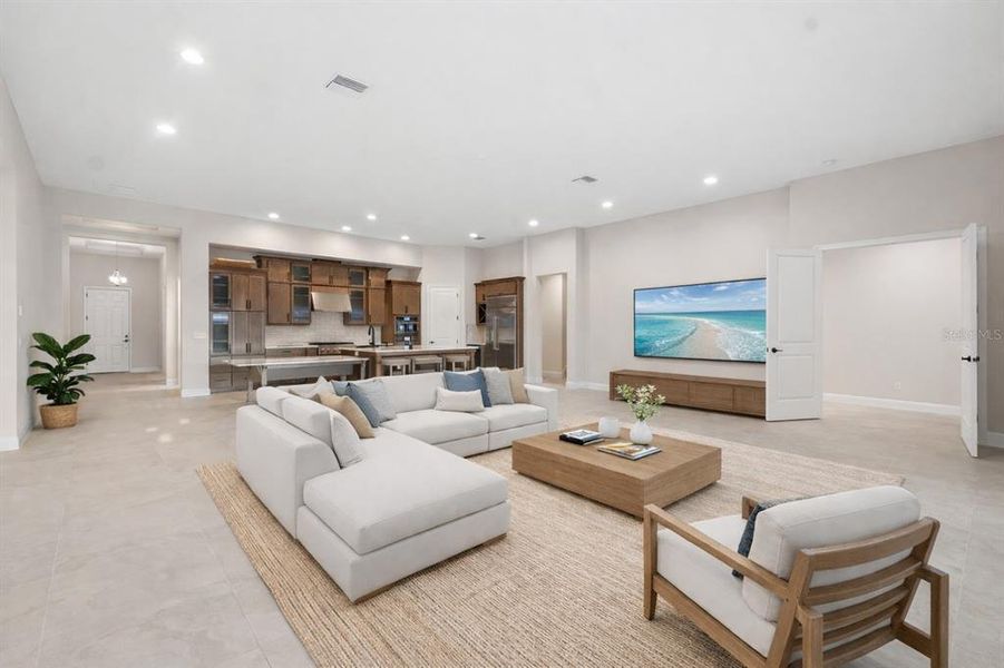 Furnished interior view inside a new home in , Zephyrhills (Image 21).