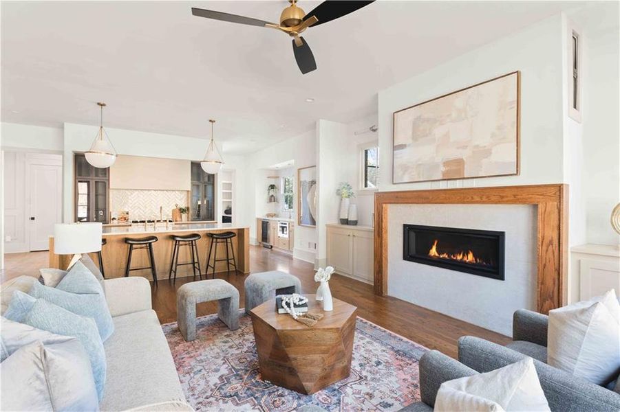 Furnished interior view inside a new home in , Decatur (Image 36).