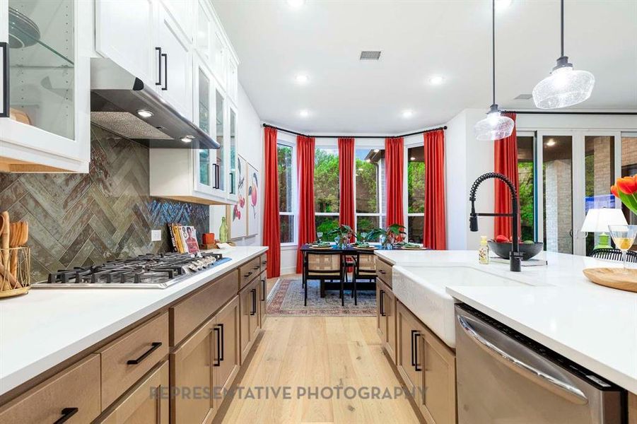 Furnished interior view inside a new home in Devonshire, Forney (Image 5).