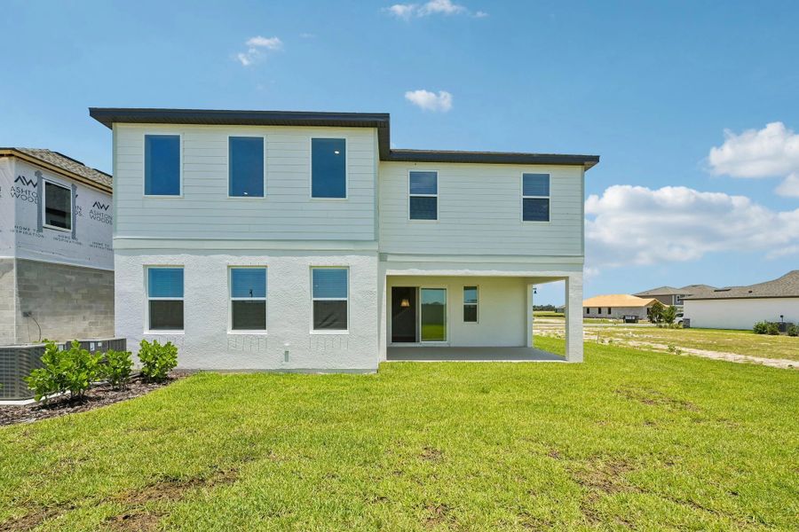 Back of the Duval elevation P