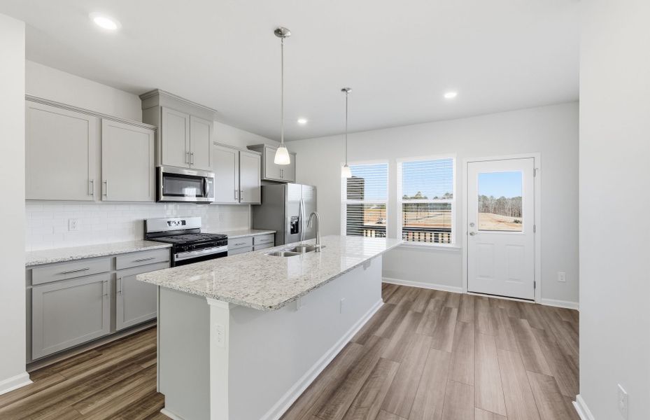 Furnished interior view inside a new home in Everton, Durham (Image 9).