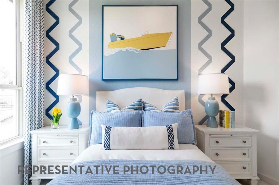 Furnished interior view inside a new home in Tavolo Park, Fort Worth (Image 19). Furnished interior view inside a new home in Tavolo Park, Fort Worth (Image 19).