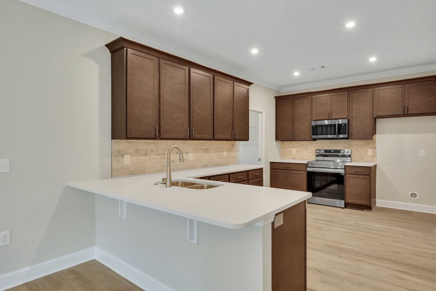 Furnished interior view inside a new home in Wexford, Richmond Hill (Image 10).