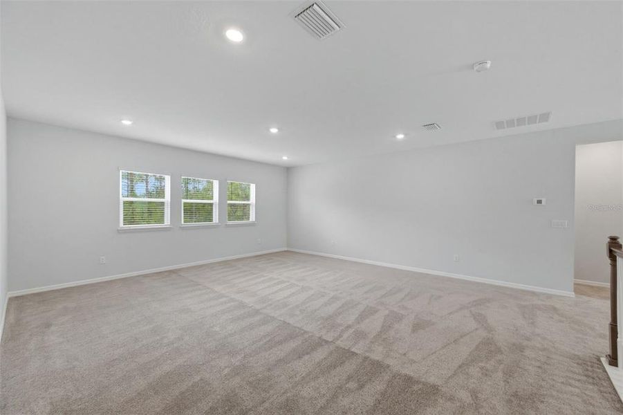 Spacious, unfurnished interior of a new home in Hammock at Two Rivers, Zephyrhills (Image 71).