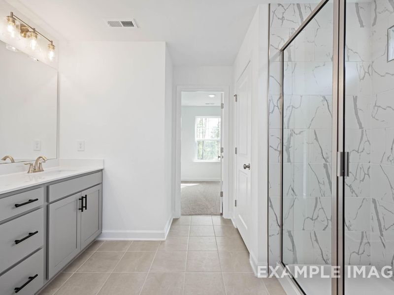 Furnished interior view inside a new home in Woodland Crossing, Zebulon (Image 7).