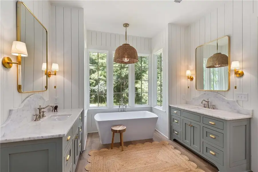 Furnished interior view inside a new home in , Chattahoochee Hills (Image 6).