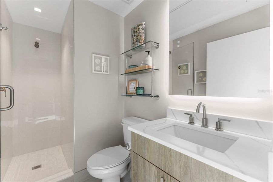 Furnished interior view inside a new home in , Sarasota (Image 11).