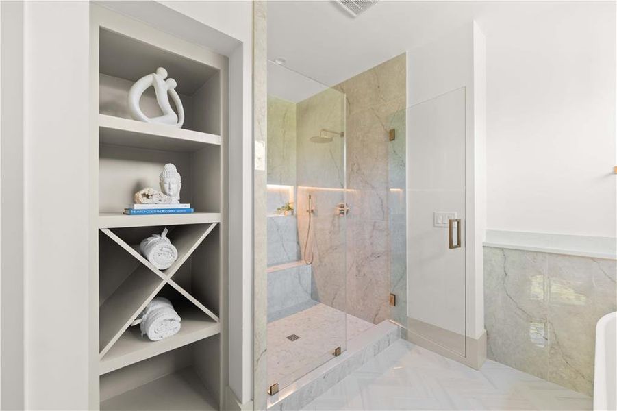 Furnished interior view inside a new home in , Decatur (Image 44).