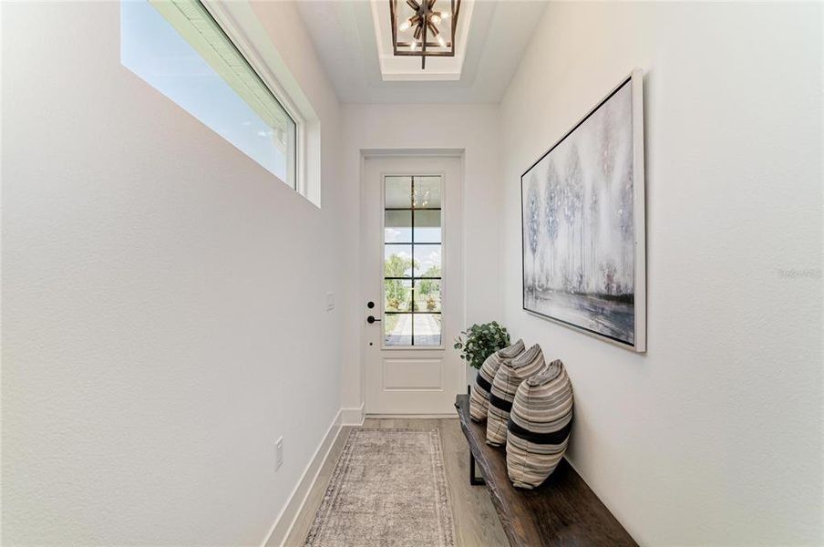 Furnished interior view inside a new home in , Sarasota (Image 17).