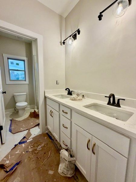 In-progress construction of a new home in Lakefield, Palmetto, GA (Image 13).