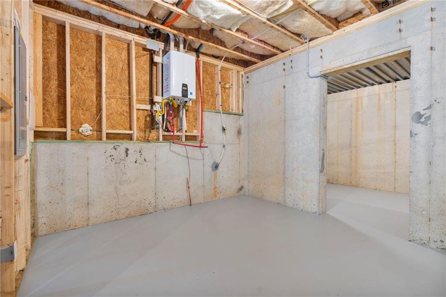 In-progress construction of a new home in , Cumming, GA (Image 29).