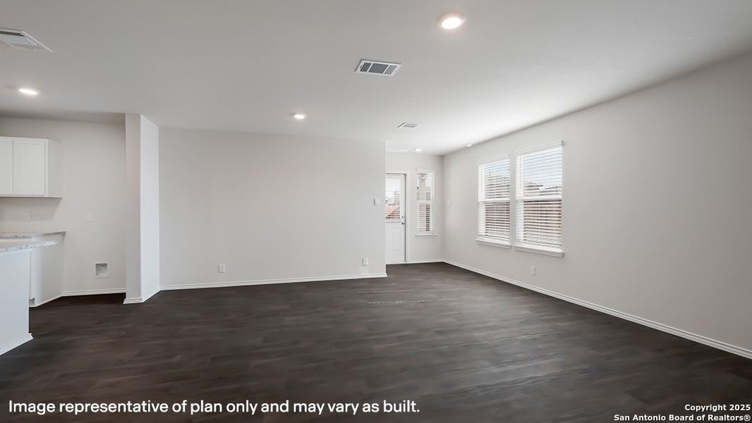 Spacious, unfurnished interior of a new home in Riverstone at Westpointe, San Antonio (Image 18). Spacious, unfurnished interior of a new home in Riverstone at Westpointe, San Antonio (Image 18).